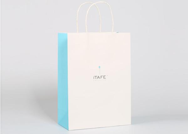 Buy cheap Pretty Cute Plastic Gift Packing Bags Non Woven With Twisted Paper Handle from wholesalers