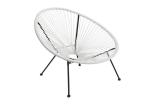 Steel Wicker Rope Patio Outdoor Garden Chair Rattan Acapulco Chair