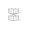 Buy cheap Durable Ceramic Rear Brake Set 04465 35290 For Toyota from wholesalers