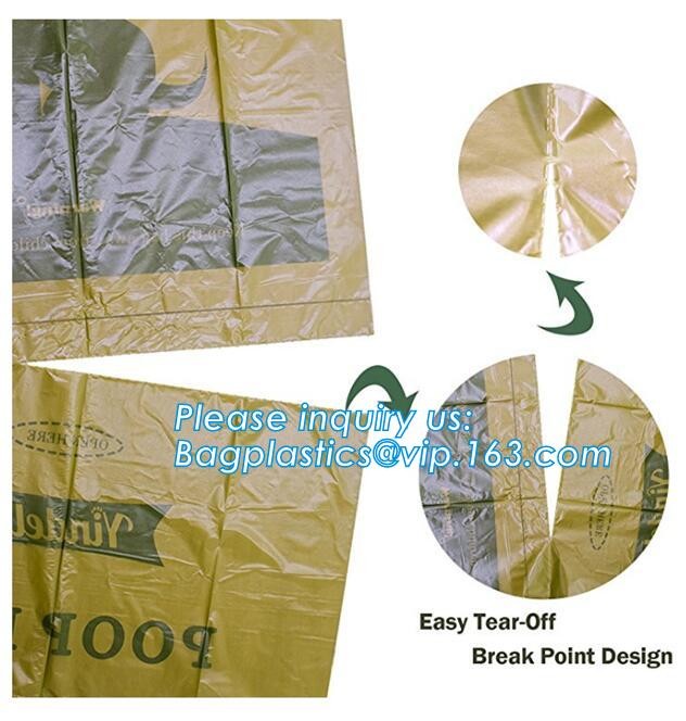 Disposable Plastic Thin bags Customized Colors Baby Nappy Sack, Bio-degradable nappy sacks,nappy changing bags, bagease