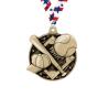 Buy cheap Custom Zinc Alloy 3D Gold Metal Marathon Running Medal Sport Award from wholesalers