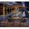 Buy cheap Sun Outdoor Aluminum Beach Umbrella LED Light Parasol 2.7M from wholesalers