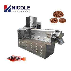 China Customization Extruded Fish Feed Making Machinery Fish Food Production Line on sale