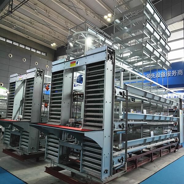 Buy cheap 25mm 360degree Nipples Poultry Farming Equipment , Q235 Egg Layer Farming Cage from wholesalers