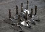 Single Shaft Horizontal Plough Mixer Mild Steel Material With 0.3cbm-20cbm