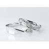 Buy cheap Classic Bright Shine Exquisite Technology Jewellery Couple Rings from wholesalers