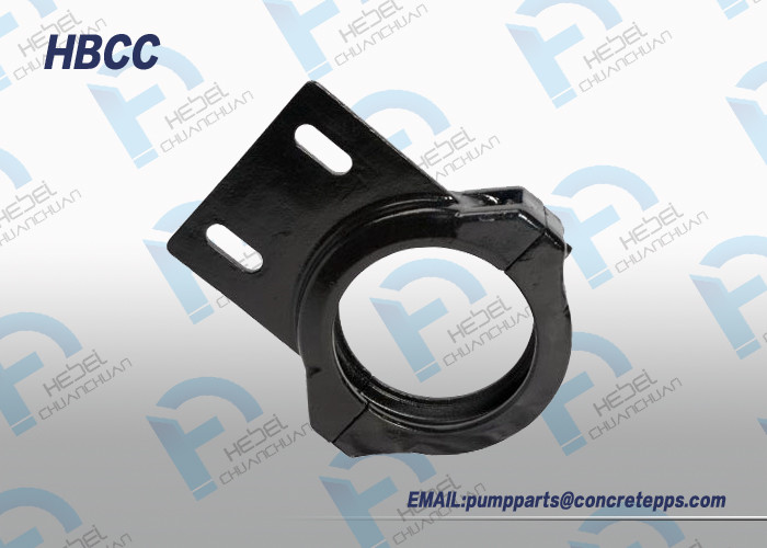 Concrete pump clamp with plate fixable two bolt clamp DN125 clamp forging
