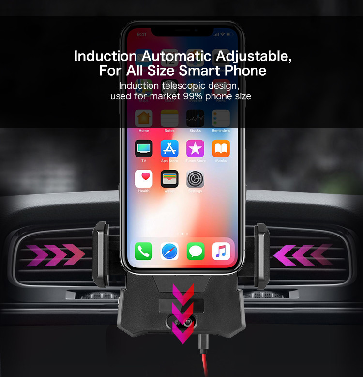 Wireless Charging Magnetic Car Charger Mini Universial qi Wireless Charger