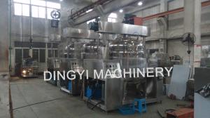 Wholesale Cream Emulsifying Vacuum Mixer Homogenizer Tilting Hydraulic Lift 1150-3500rpm Shear Speed from china suppliers