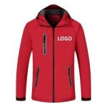 Lined Fleece Softshell Ski Jacket Outdoor Winter Windproof Plus Size Coat