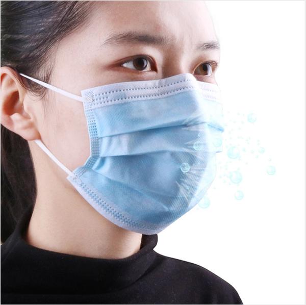 Buy cheap Eco Friendly Earloop Face Mask , Superfine Fiber 3 Ply Face Mask Ce Iso Standard from wholesalers