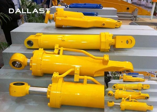 Buy cheap Double Acting Heavy Duty Hydraulic Cylinder For Industrial Construction Truck from wholesalers
