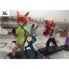 Buy cheap Amusement Park Equipment Lovely Fiberglass Life Size Artificial Cartoon Statues from wholesalers