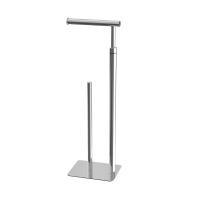 Buy cheap Toilet Roll Holder Free Standing Toilet Paper Holder Stand Alone Bathroom Tissue product