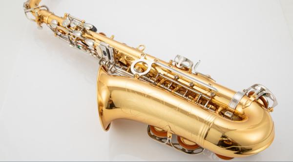 ROFFEE M600 Original Import Professional Performance Level Alto Brass Black