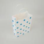 250g White Kraft Paper Packaging Printed Paper Bags 25g/Pcs