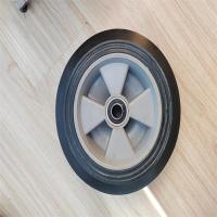 Buy cheap Wagon 8 Inch Solid Rubber Wheels Flat Replacement Solid Rubber Tires For Hand product