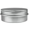 Buy cheap Silver Gold Empty Aluminum Cosmetic Jars Engraving Storage Container from wholesalers