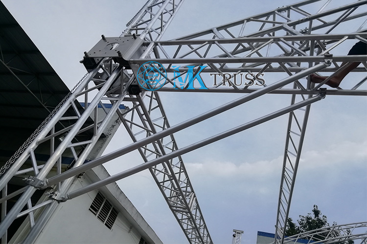 Quick Selflock Coupler Snap Truss Clamp for 500kgs Eye Ring Coupler in Truss Display