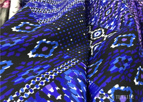 Buy cheap Polyester Elastane Printed Knit Fabric Luxtreme Sweat Wicking Great Suppot Smooth Feel from wholesalers