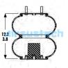 Buy cheap 2B9-251 High Corrosion Resistance Goodyear Air Spring FD 200-25 429 Contitech Air Super Cushion Bellows from wholesalers