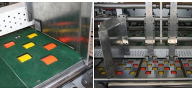 1300 Automatic Carton Box Die Cutting Machine With Lead Edge Feeding