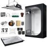 Buy cheap 600d Indoor Grow Tent Complete Kit Metal Pole With High Efficacy Lamp 90x90x180 from wholesalers
