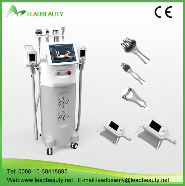 Buy cheap 5 handles cool tech cellulite removal machine cryolipolysi slimming beauty machine from wholesalers