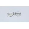 Buy cheap Women's fashion Round Metal Carved Full Frame Glasses non-prescription clear lens Driving Fishing Cycling and Running from wholesalers