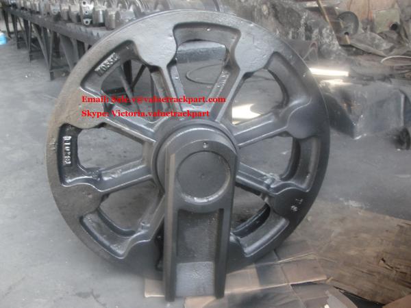 Buy cheap XCMG Crawler Crane QUY400 Front Idler Assy from wholesalers