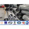 Buy cheap Transmission Steel Metal Electric Pole 15m 550 Dan 650 Dan 4mm / 5mm Thickness from wholesalers