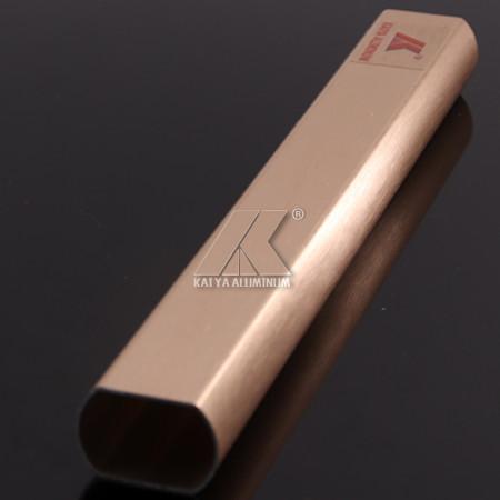 Buy cheap Durable Aluminum Alloy Profile , Aluminium Alloy Tube 5.8-5.98m Oval Shape from wholesalers