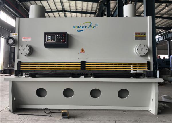 Buy cheap Good Stability Hydraulic Swing Beam Shearing Machine , Hydraulic Shear Cutting Machine from wholesalers