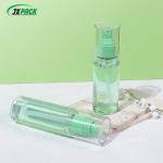 Collar Material Plastic Spray Bottles Round Shape For Luxury Cosmetic Packaging
