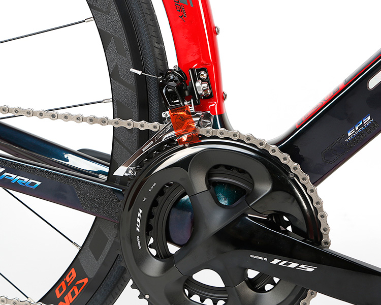 EU Standard Carbon Frame Road Bike 8.2kg Full Groupset Sealed Bearings
