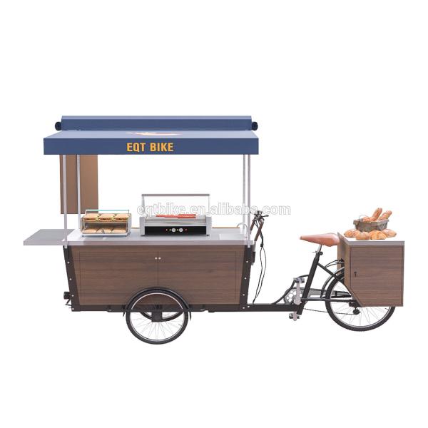Buy cheap SS304 48V Spray Paint Box Structure Bike Food Cart from wholesalers