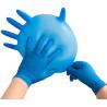 Buy cheap Nacosa 4 mil Powder Free Disposable examination Nitrile Gloves for work from wholesalers