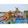 Buy cheap Outdoor Water Park Construction , Water House Aquatic Park Construction Structures from wholesalers