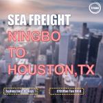 Buy cheap HMM COSCO Liner Ocean Sea Freight Logistics From Ningbo To Houston Texas America from wholesalers