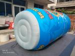 Customized Giant Beer juice Advertising inflatable zip-top can for promotion