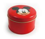 Wholesale Special Round Tin with Slip Lid