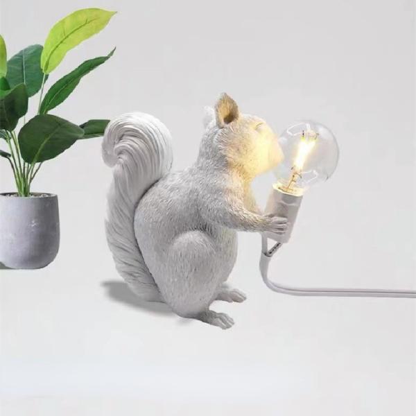 Buy cheap Nordic Designer Cute Animal Night Lights Creative Squirrel Table Lamp(WH-MTB-274) from wholesalers