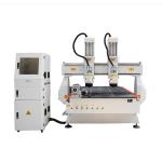 Feet 4X8 Wood CNC Router Machine 2 Head Spindle 1300x2500mm Area