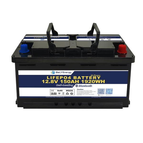 Buy cheap Bely Energy 150AH 12V LiFePo4 Battery Bluetooth And Self-Heating For Yachit Medical from wholesalers