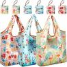 Buy cheap Foldable Ripstop Nylon Recycle Shopping Bags Compact Design Fits In Pocket from wholesalers