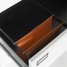 Buy cheap Steel A4/A3 Folder Cold Steel Filing Cabinets Three Drawers Storage from wholesalers
