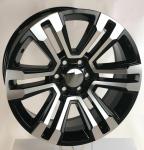 5822 24 GMC Replica Rims Black Wheels Fit Tahoe Silverado Sierra Yukon Escalade