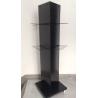 Buy cheap 3 Sides Pegboard Display Stand / Triangle Metal Peg Wall Display Rack from wholesalers