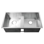 Fashion Design Double Bowl Kitchen Sink Stainless Steel 304 Material