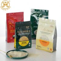 Buy cheap 500g 1KG 2KG Heat Seal Food Rice Packaging Pouch With Handle product